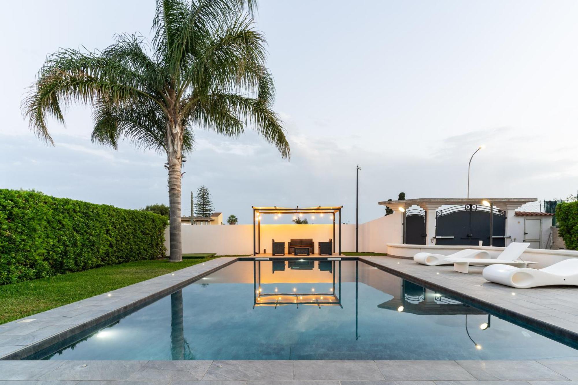 Deep Blue Sea Villa Arenella  Exterior photo