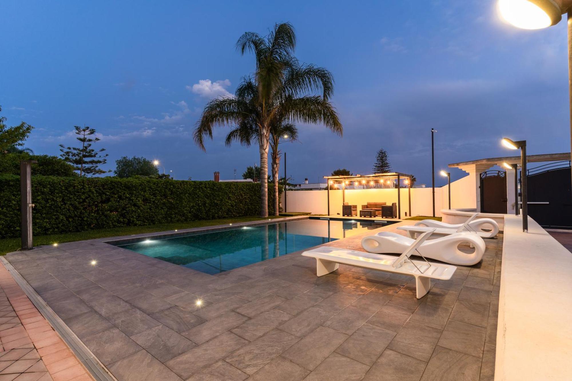 Deep Blue Sea Villa Arenella  Exterior photo