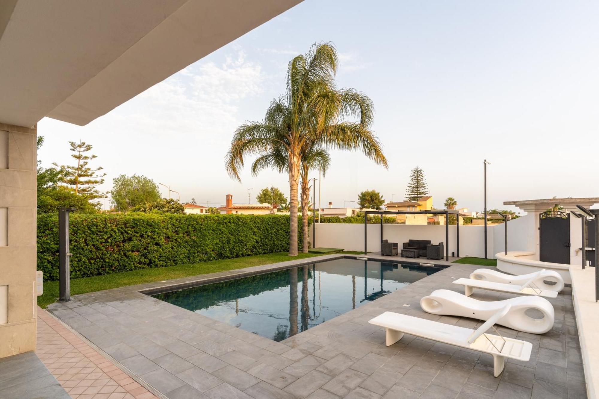 Deep Blue Sea Villa Arenella  Exterior photo